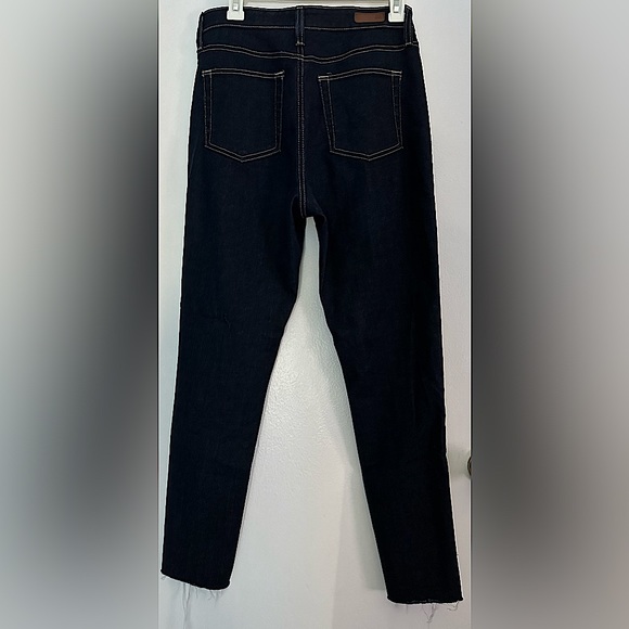 Adriano Goldschmied AG Denim Mila Super High Rise Skinny Ankle Raw Hems Size 28 - Picture 5 of 11